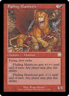 (image for) Flailing Manticore