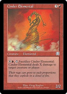 (image for) Cinder Elemental (Foil)