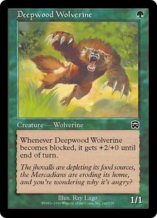 (image for) Deepwood Wolverine (Foil)