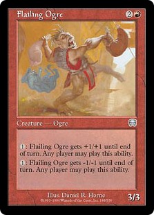 (image for) Flailing Ogre (Foil)