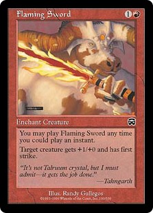 (image for) Flaming Sword (Foil)