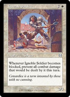 (image for) Ignoble Soldier (Foil)