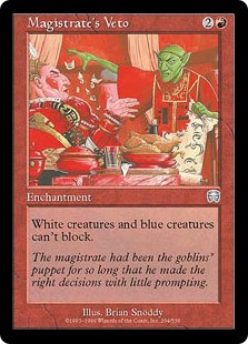 (image for) Magistrate's Veto (Foil)