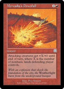 (image for) Mercadia's Downfall (Foil)