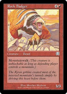 (image for) Rock Badger (Foil)