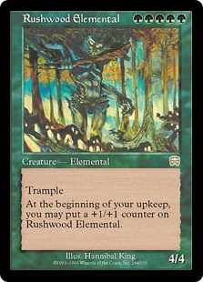 (image for) Rushwood Elemental (Foil)