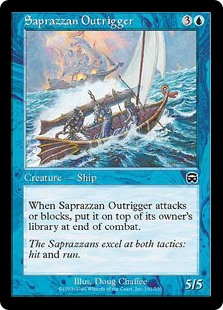 (image for) Saprazzan Outrigger (Foil)
