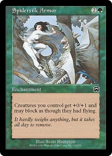 (image for) Spidersilk Armor (Foil)
