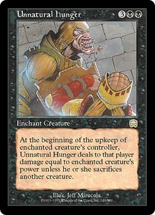 (image for) Unnatural Hunger (Foil)