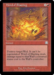 (image for) Word of Blasting (Foil)