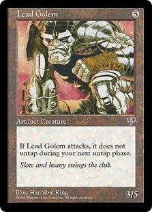 (image for) Lead Golem