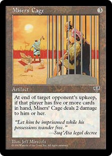 (image for) Misers' Cage
