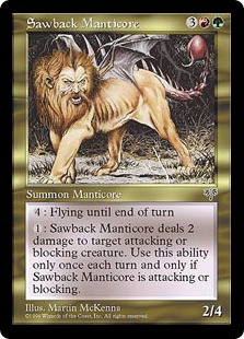 (image for) Sawback Manticore
