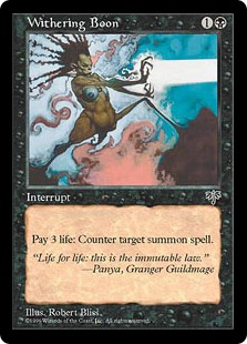 (image for) Withering Boon