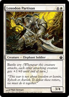 (image for) Loxodon Partisan (Foil)