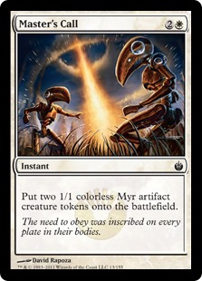 (image for) Master's Call (Foil)