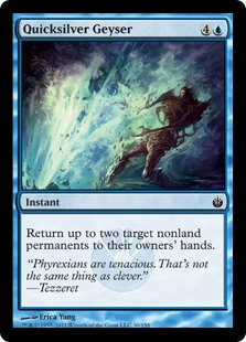 (image for) Quicksilver Geyser (Foil)