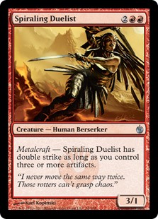 (image for) Spiraling Duelist (Foil)