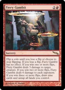 (image for) Fiery Gambit (Foil)