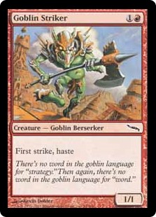 (image for) Goblin Striker (Foil)