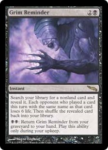 (image for) Grim Reminder (Foil)