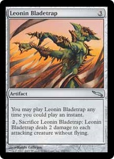 (image for) Leonin Bladetrap (Foil)