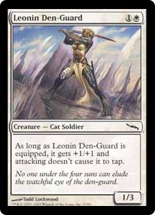 (image for) Leonin Den-Guard (Foil)