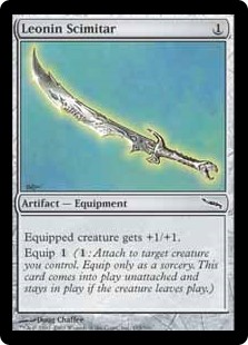 (image for) Leonin Scimitar (Foil)