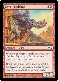(image for) Ogre Leadfoot (Foil)