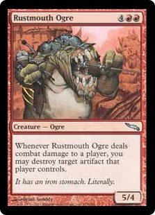 (image for) Rustmouth Ogre (Foil)