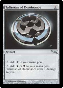 (image for) Talisman of Dominance (Foil)