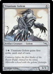 (image for) Titanium Golem (Foil)