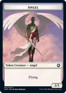 (image for) Angel // Soldier Double-sided Token (Secret Lair)