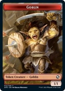 (image for) Goblin (012) // Blood (017) Double-sided Token (Challenger 2022)