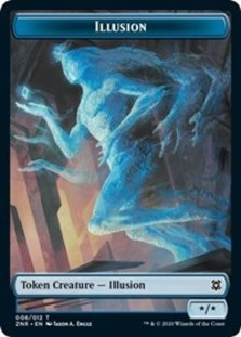 (image for) Illusion // Pegasus Double-sided Token (Challenger 2021)