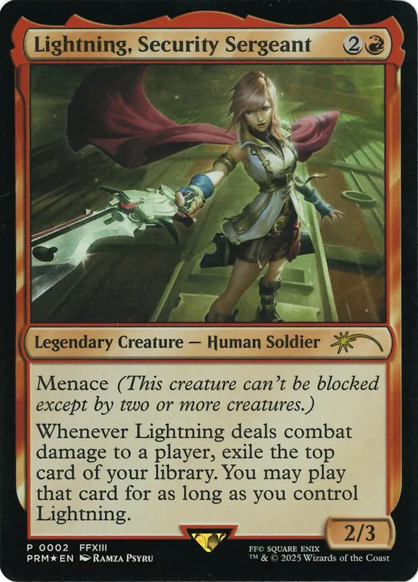 (image for) Lightning, Security Sergeant (Costco Bundle)
