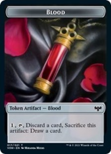 (image for) Pest (005) // Blood (017) Double-sided Token (Challenger 2022)