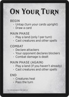 (image for) Rules Card (WAR Bundle)