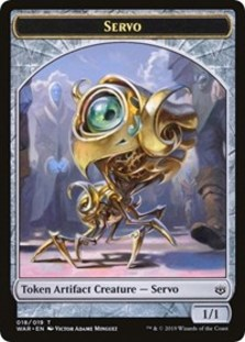 (image for) Servo // Wizard Double-sided Token (Challenger 2020)