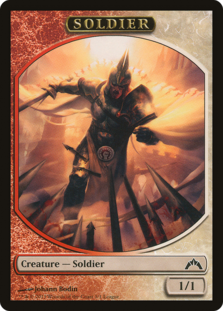 (image for) Soldier Token - Gatecrash (League)