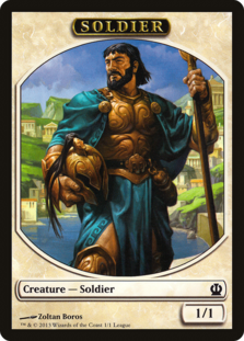 (image for) Soldier Token - Theros (League)