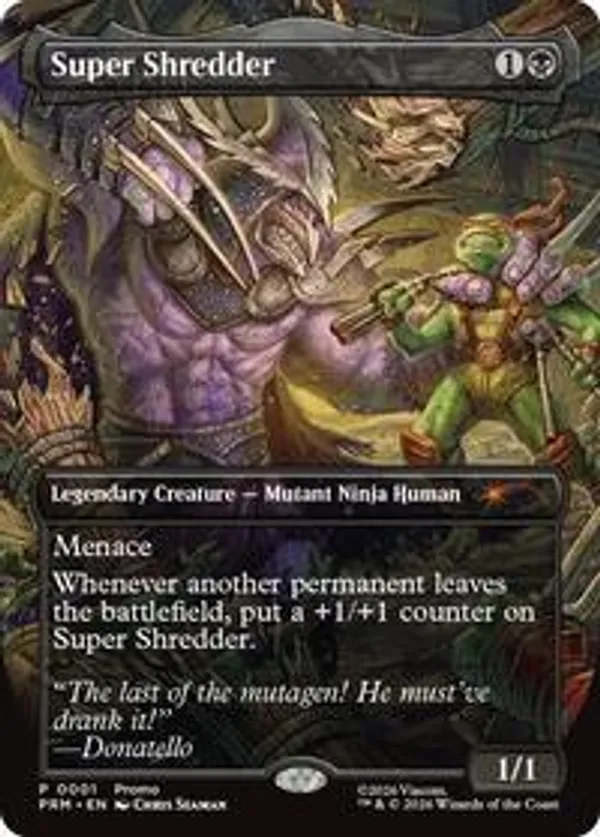 (image for) Super Shredder (Borderless)