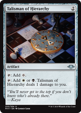 (image for) Talisman of Hierarchy
