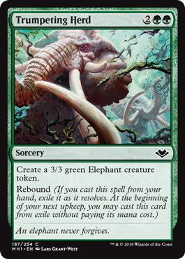 (image for) Trumpeting Herd