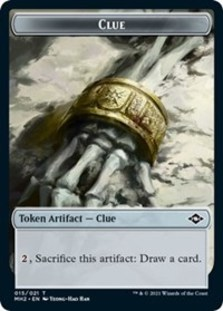 (image for) Clue (015) // Beast Double-sided Token