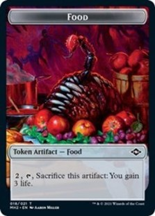 (image for) Food (018) // Crab Double-sided Token