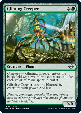 (image for) Glinting Creeper (Foil)