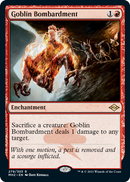 (image for) Goblin Bombardment (Foil)