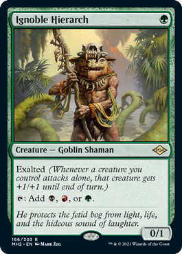 (image for) Ignoble Hierarch (Foil)