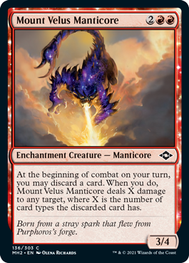 (image for) Mount Velus Manticore (Foil)